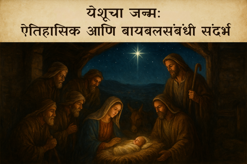 येशूचा जन्म: ऐतिहासिक आणि बायबल संदर्भ