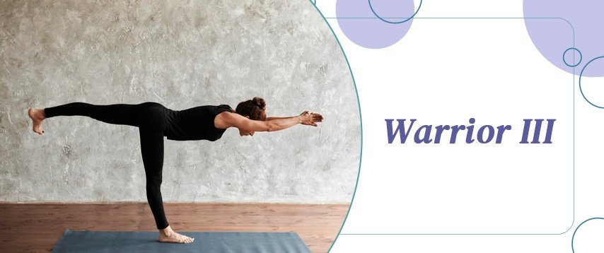 Warrior III yoga pose (Virabhadrasana III)