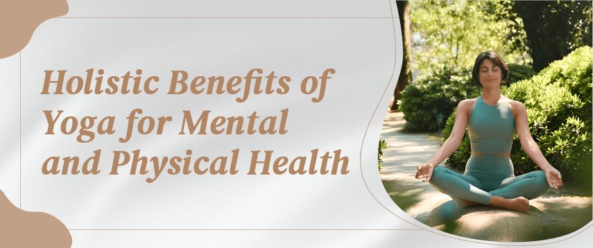 Practising yoga daily for mental and physical health