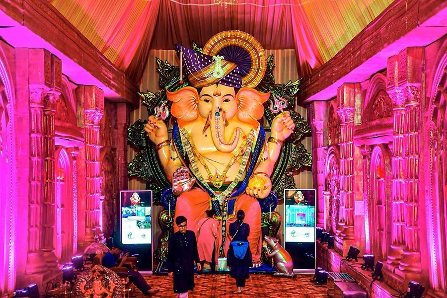 Girgaoncha Raja Ganpati pandal in Girgaon, Mumbai
