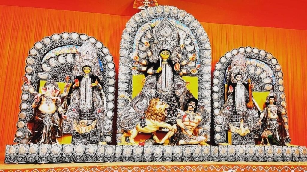 Chittaranjan Park (CR Park) Durga Puja pandal in Delhi