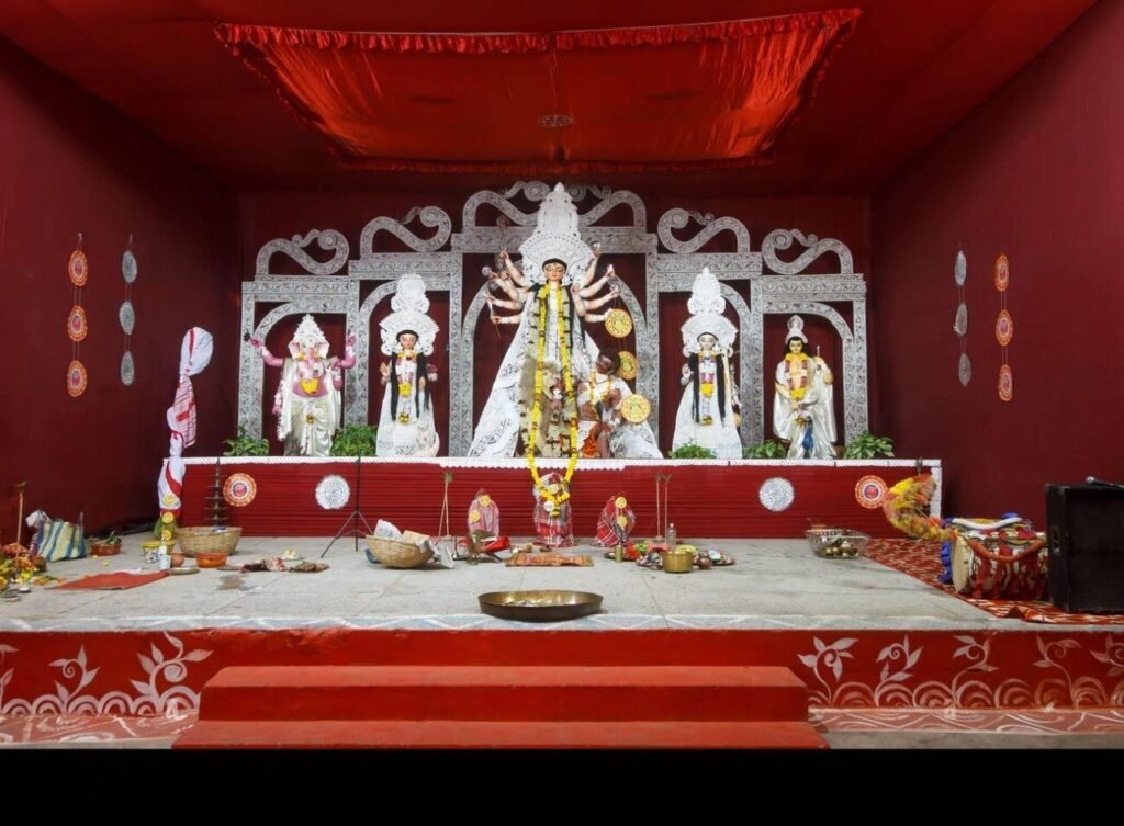 Minto Road Puja Samity Durga Puja pandal in New Delhi