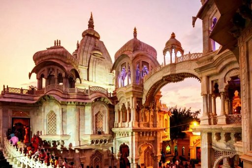 iskcon temple vrindavan photos