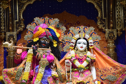 iskcon temple vrindavan photos