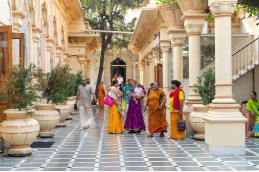 iskcon temple vrindavan photos