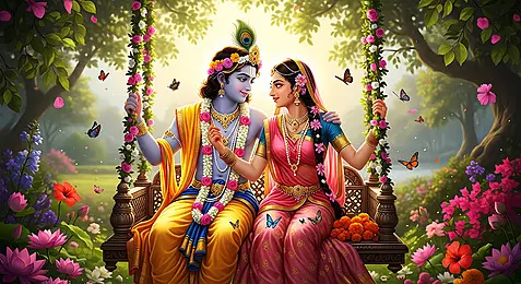 The Deeper Meaning Behind Radha Krishna Love
